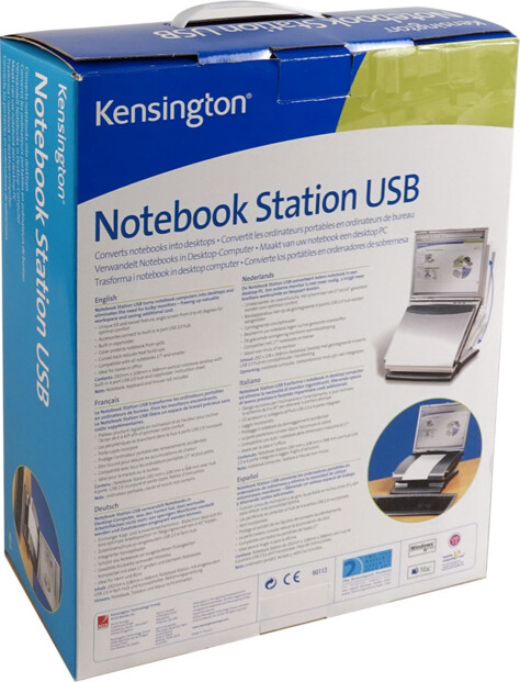 Verstelbare laptopstandaard met geïntegreerde USB-hub