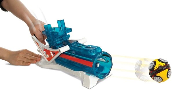Hot Wheels Ballistiks Mega Canon: lanceerkanon met transformeerauto