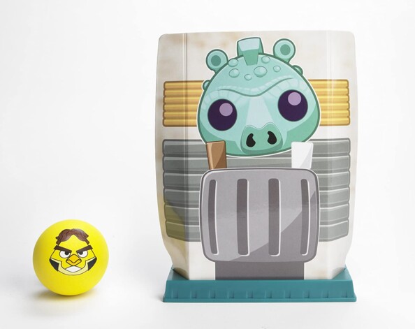 Nerf Angry Birds Star Wars: Koosh Han Solo Launcher met doelwit
