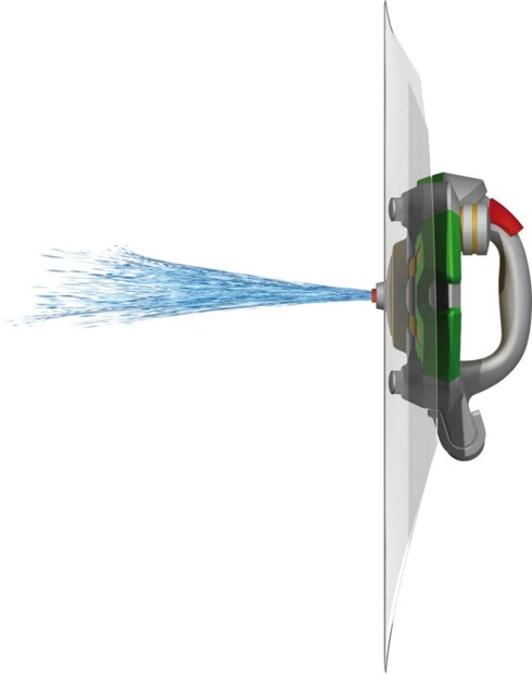 Mizumi Difensu 2-in-1 waterpistool met schild