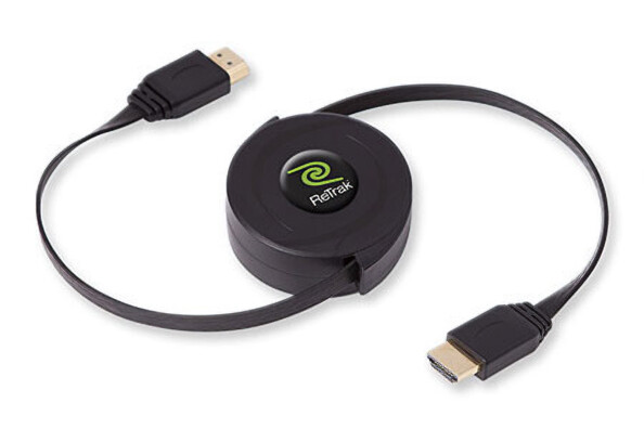 ReTrak HDMI A naar A Retractable kabel 1,5 m