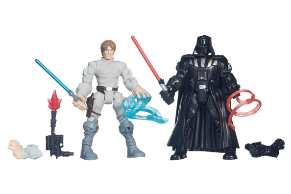 Star Wars Hero Mashers Luke Skywalker vs Darth Vader (Hasbro)