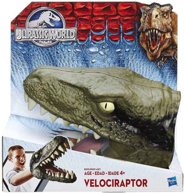 Jurassic World Velociraptor Tête de Dino van Hasbro