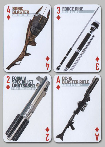 Star Wars Weapons speelkaarten van Cartamundi