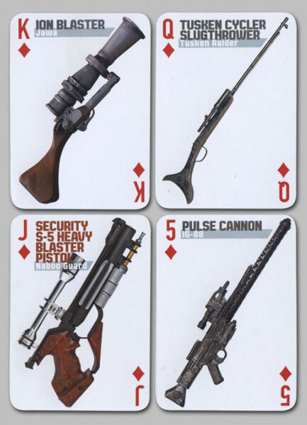 Star Wars Weapons speelkaarten van Cartamundi