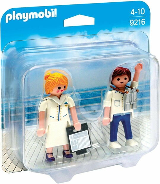 PLAYMOBIL DuoPack Hôte et hôtesse de croisière 9216