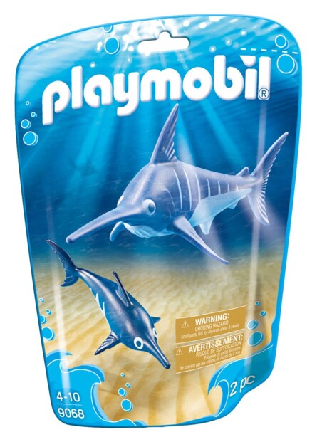 Playmobil 9068 Espadon et son petit (zwaardvis met kleintje)