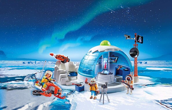 Playmobil 9055 QG Explorateurs Polaires (Hoofdkwartier Poolexpeditie)