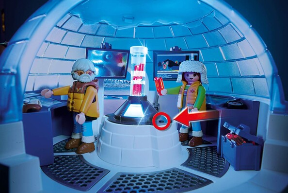 Playmobil 9055 QG Explorateurs Polaires (Hoofdkwartier Poolexpeditie)