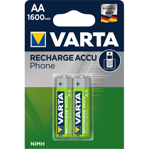 VARTA Recharge Accu Phone AA 1600 mAh Special DECT