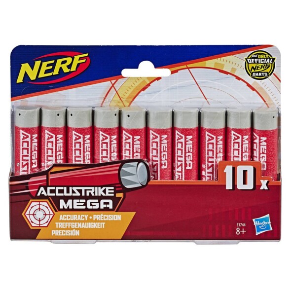 Nerf Mega AccuStrike navulling x 10 (officiële darts)