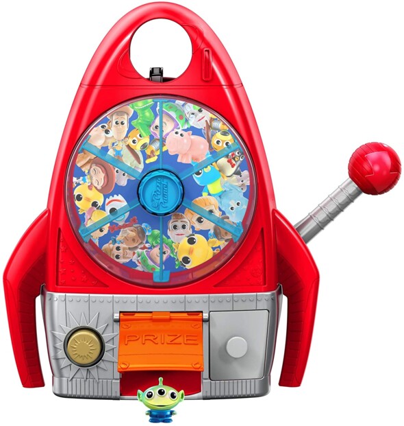 Disney Pixar Toy Story Pizza Planet Minis Mania (raket speelset met slotmachine