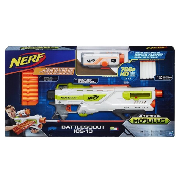 NERF Modulus BattleScout B1756 (ICS-10) met 720p camera