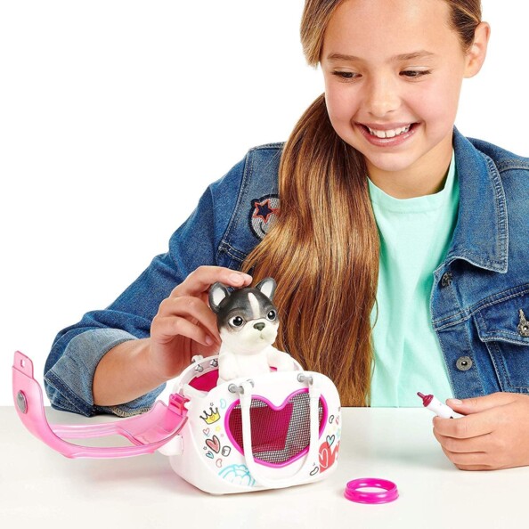 Little Live Pets OMG Pet Playset Bestie Bag interactieve puppy met gelu
