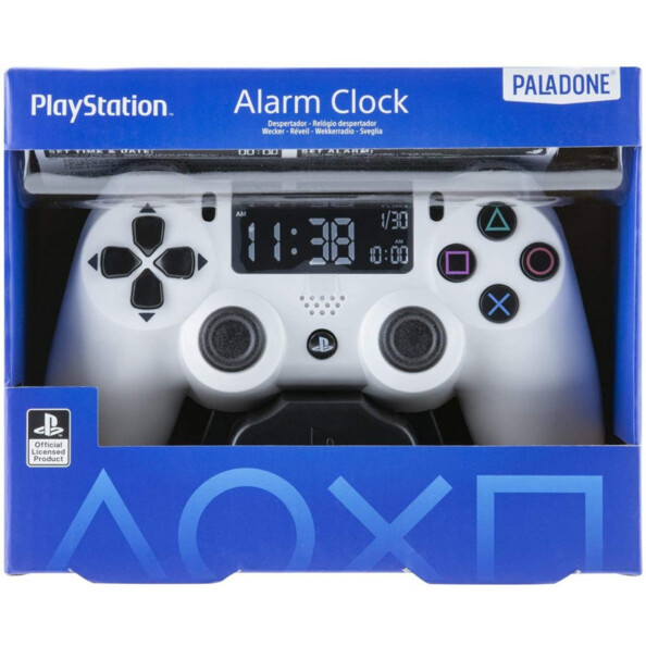 PlayStation wekker manette wit (Paladone PP8342PS) voor je gaming setup
