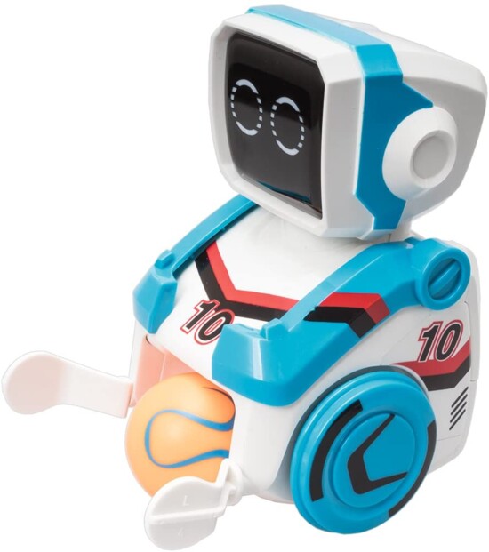 Silverlit KickaBot bleu: afstandsbediende voetbalrobot met schietfunctie