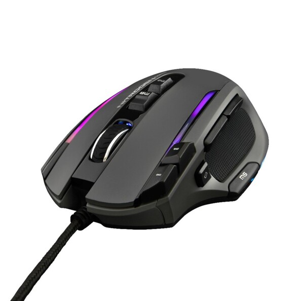 Bedrade gamingmuis Kult Nitrogen Core met RGB en 10.000 dpi