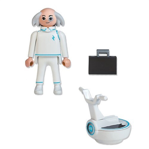 PLAYMOBIL Super 4: Dr. X met luchtvaartuig en koffer 6690
