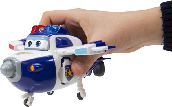 3 figurines robots transformables Super Wings saison 4 Alpha Group