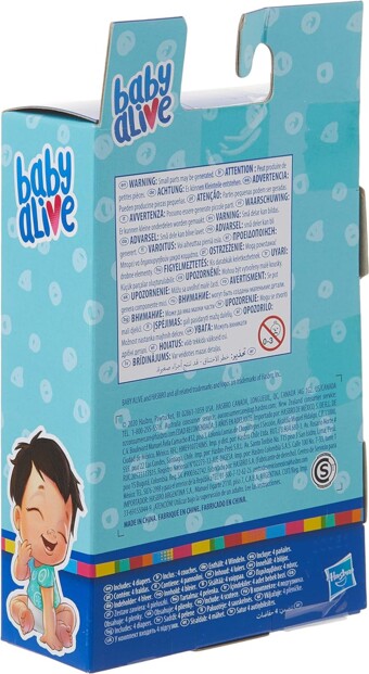 Hasbro Baby Alive 4 reserve-luiers voor pop
