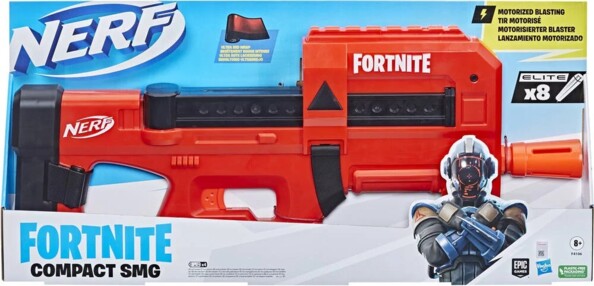 Nerf Fortnite Compact SMG voor snelle actie
