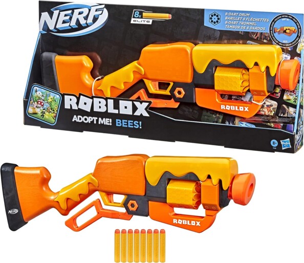 Hasbro Nerf Roblox Adopt Me! Bees! blaster