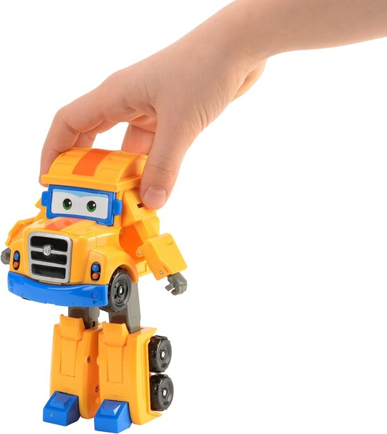AULDEY Super Wings transformeerbare Poppa Wheels truck