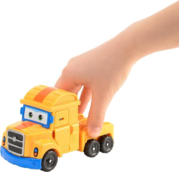 AULDEY Super Wings transformeerbare Poppa Wheels truck