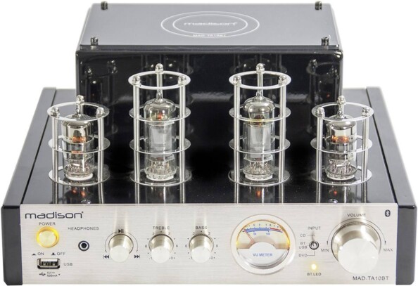 Madison MAD-TA10BT buizenversterker met Bluetooth