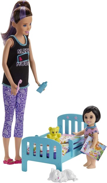 Mattel Barbie poppenset speciale puppyverjaardag