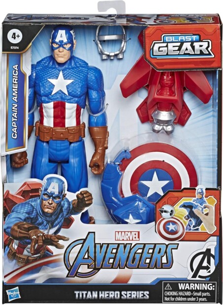 Hasbro Titan Hero Captain America actiefiguur 30 cm