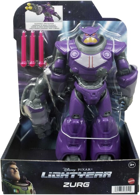 Disney Pixar Zurg actiefiguur groot formaat beweegbaar met projectielen