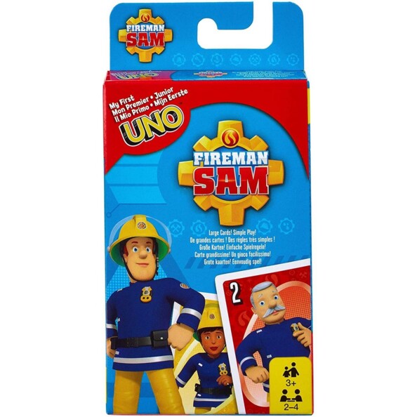 Mattel Mijn eerste UNO met Brandweerman Sam en zijn vrienden