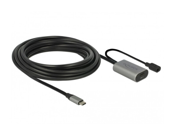 Betrouwbare USB-C uitbreiding met de Delock actieve USB Type-C 3.1 verlengkabel