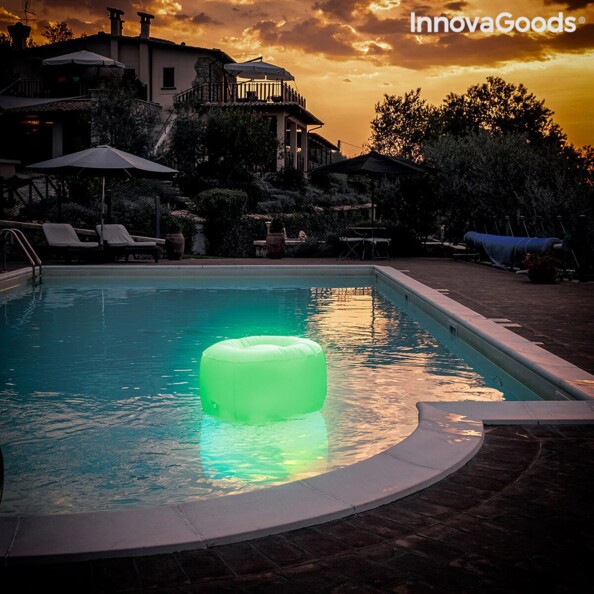 Sfeervolle verlichting en extra comfort met de InnovaGoods Pulight opblaasbare L
