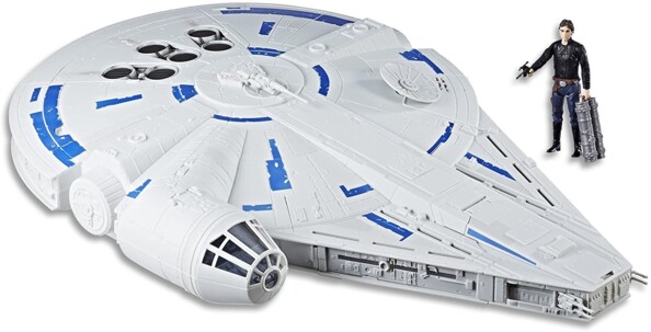 Star Wars Millennium Falcon Kessel Run met Han Solo-figuur
