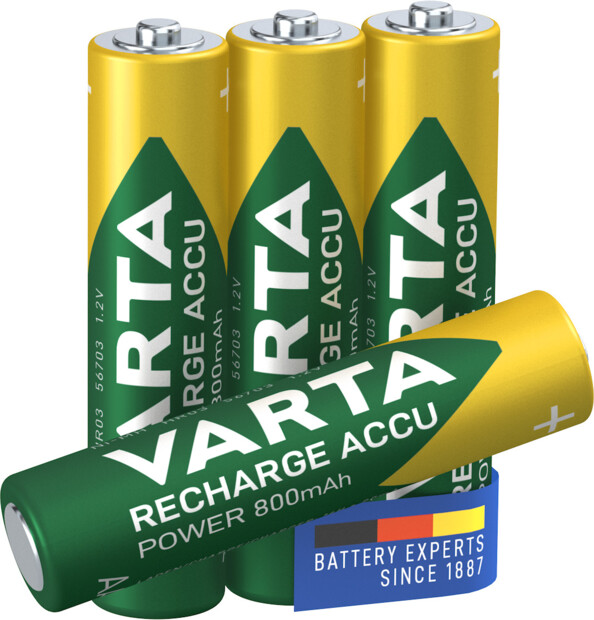 VARTA Special DECT AAA oplaadbare batterijen 800mAh – 4 stuks
