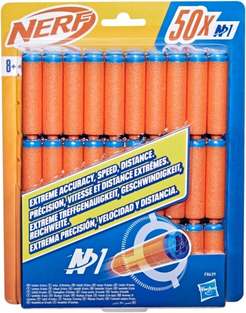 Hasbro Nerf 50 N1 schuimdartpijlen voor blasters uit de N-serie
