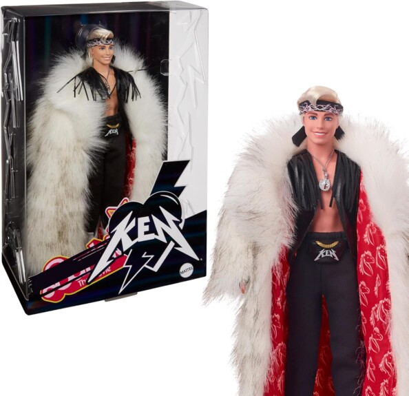Mattel Barbie beweegbare Ken-pop met rebelse rocklook