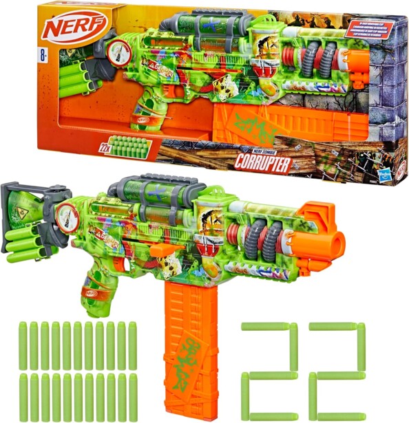 Hasbro Nerf Zombie Corrupter blaster