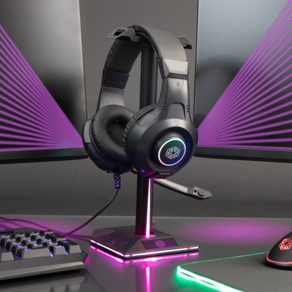 Livoo TES244 - bedrade gamingheadset met led