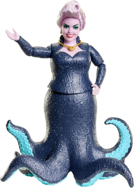 Disney De Kleine Zeemeermin poppenset met Ariel Triton en Ursula