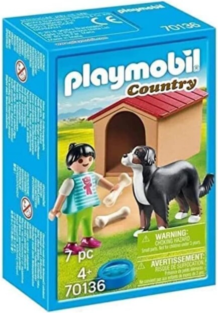 Playmobil 70136 kind met hond
