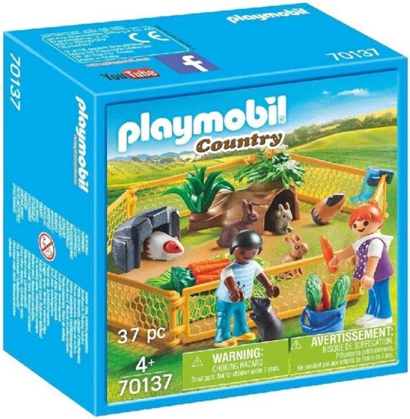 Playmobil 70137 kinderen met kleine dieren