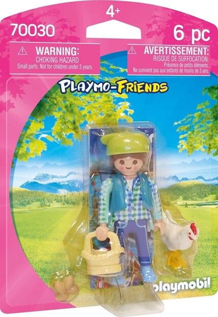 Playmobil 70030 boerin met kip