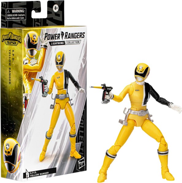 Hasbro Power Rangers Lightning Collection S.P.D. Gele Ranger actiefiguur