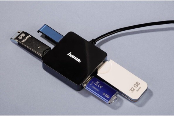 Hama USB-hub met 4 poorten USB 2.0