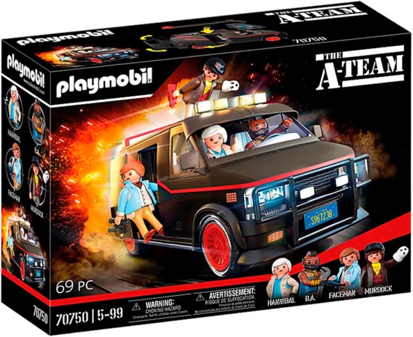 Playmobil The A-Team bestelwagen met legendarische helden