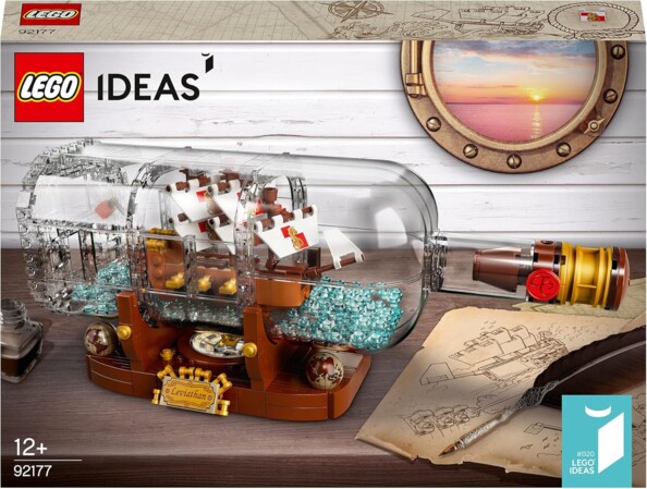 LEGO Ideas 92177: het schip in de fles