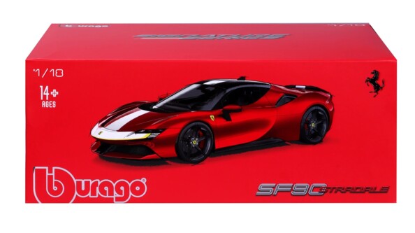 Bburago Ferrari SF90 Stradale Assetto Fiorano modelauto 1:18